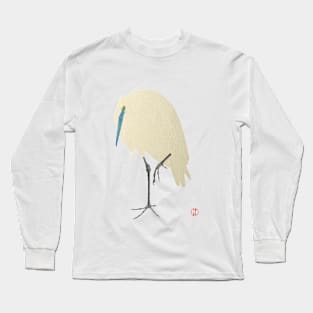 Egret - Asian Art Long Sleeve T-Shirt